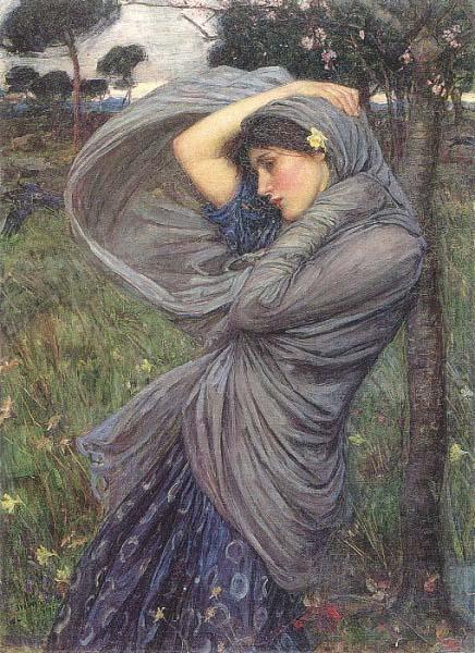 John William Waterhouse Boreas oil painting image